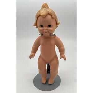 Vintage 1971 Tiny Baby Tender Love Mattel Doll Molded Hair 12”